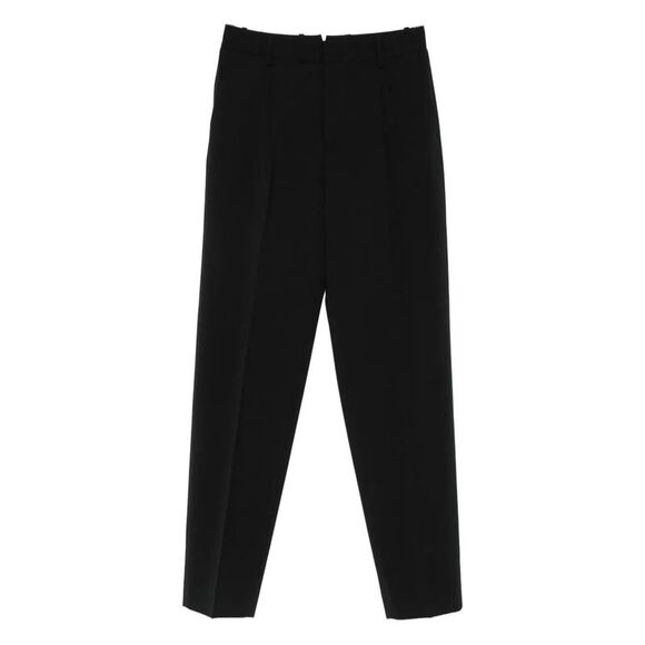 CELLAR DOOR Denim - Beverly Pleated Wool Trousers Women